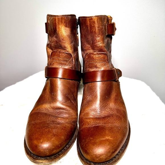 Rag & Bone distressed leather bootie - Picture 2 of 5